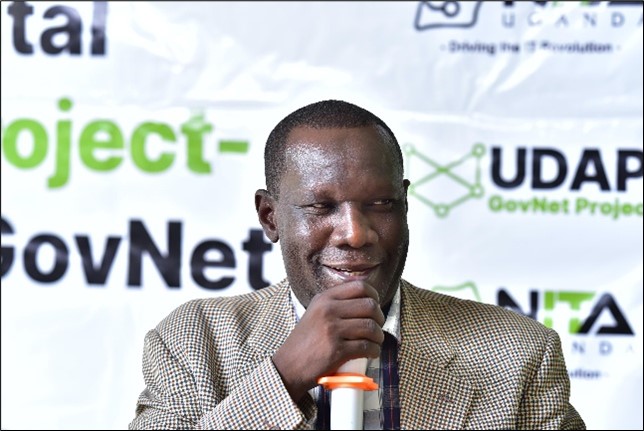 Arua RDC, Swaibu Toko speaking at the engagement