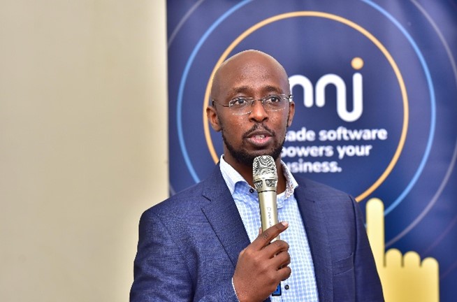 Dr. Hatwib Mugasa addressing the stakeholders