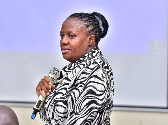 Ms. Anabella Habinka sharing her remarks